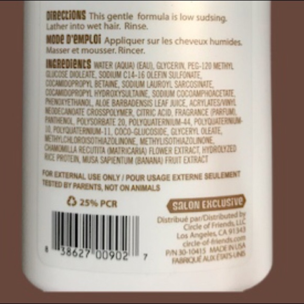 SALE 🖤🗓🎄 3 Circle of Friends Chocolate Shampoo Bottles - Picture 5 of 8